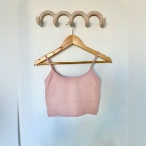 Athleta ribbed crop tank